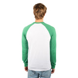 Ultra Game Men’s NBA Official Super Soft Raglan Baseball T-Shirt | Boston Celtics