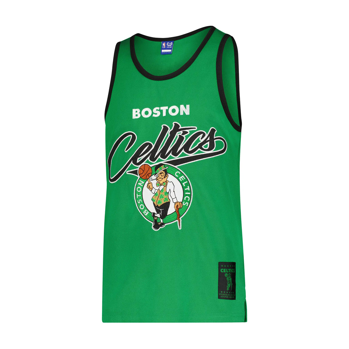 Ultra Game Men's NBA Official Tank Top Mesh Sleeveless Muscle T-Shirt | Boston Celtics