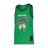 Ultra Game Men's NBA Official Tank Top Mesh Sleeveless Muscle T-Shirt | Boston Celtics