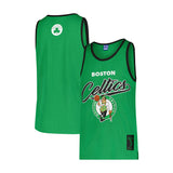Ultra Game Men's NBA Official Tank Top Mesh Sleeveless Muscle T-Shirt | Boston Celtics