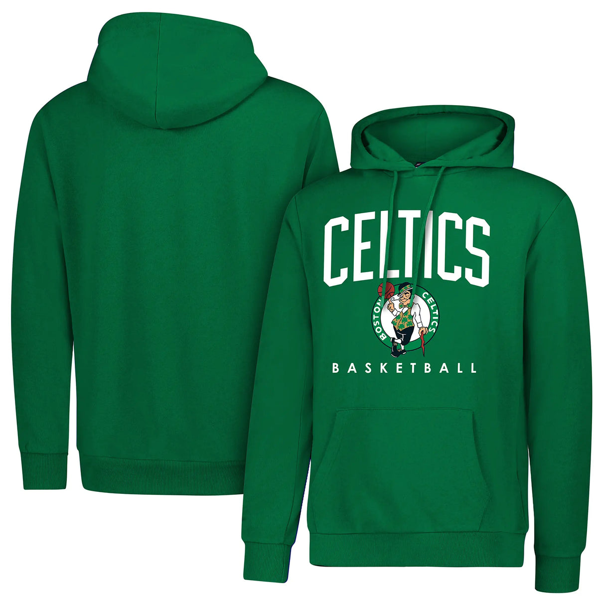 Ultra Game Men's NBA Official Super Soft Teamster Hoodie Sweatshirt | Boston Celtics