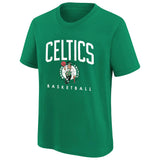 Ultra Game Men's NBA Official Super Soft Teamster Short Sleeve T-Shirt | Boston Celtics