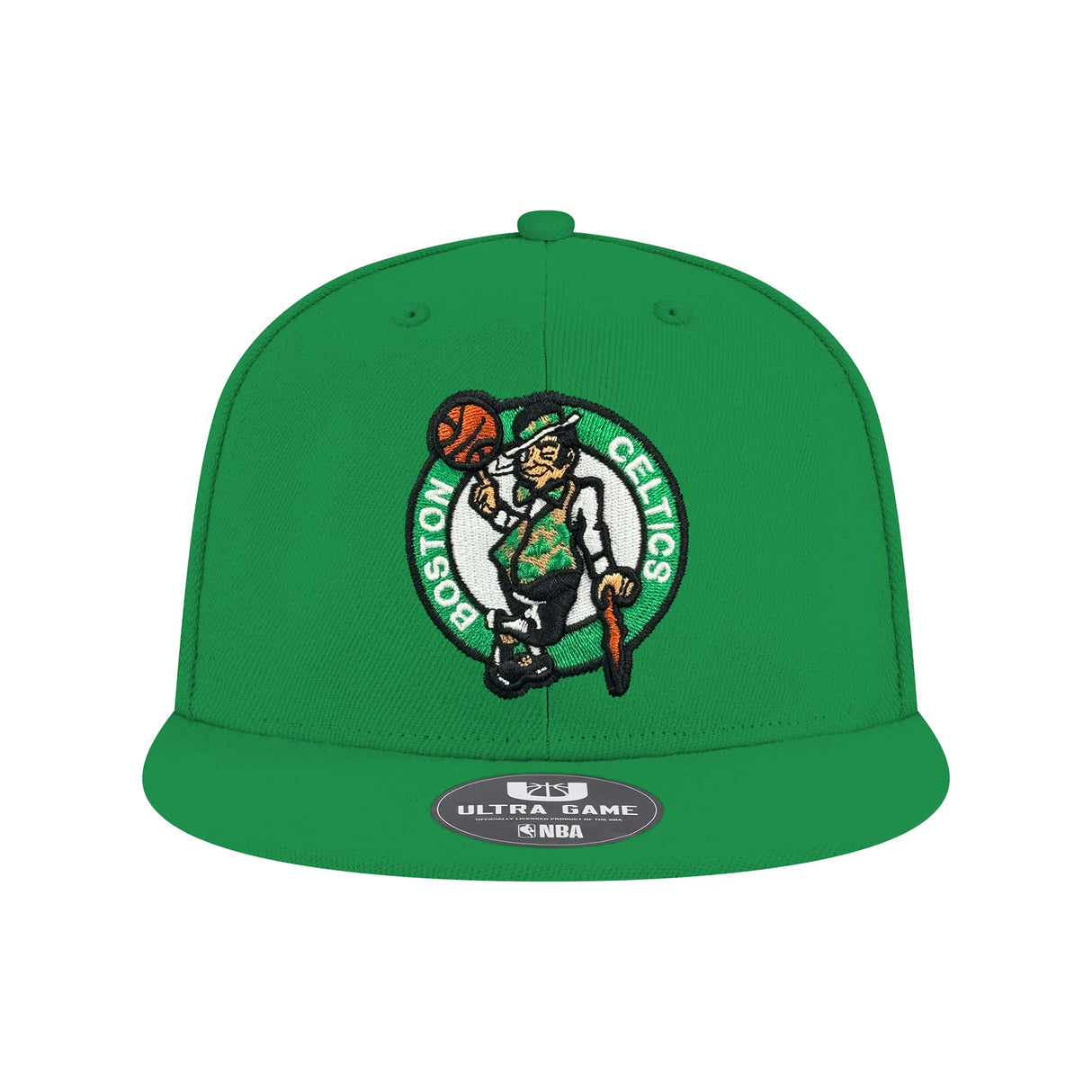 Ultra Game Men’s NBA Official Twill Snap Back Ultimate Baseball Cap Hat | Boston Celtics