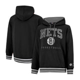 Ultra Game Mens NBA Official Premium Quality MVP Hoodie Sweatshirt | Brooklyn Nets