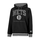 Ultra Game Mens NBA Official Premium Quality MVP Hoodie Sweatshirt | Brooklyn Nets