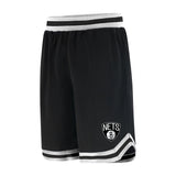 Ultra Game Men's NBA Official Soft Air Mesh Ultimate Basketball Shorts - OG Fit | Brooklyn Nets
