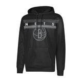 Ultra Game Men's NBA Official Super Soft Midtown Hoodie Sweatshirt | Brooklyn Nets
