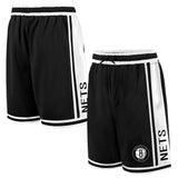 Ultra Game Men's NBA Official Super Soft Air Mesh Game Day Basketball Shorts - Classic Fit | Brooklyn Nets