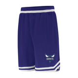 Ultra Game Men's NBA Official Soft Air Mesh Ultimate Basketball Shorts-Classic Fit | Charlotte Hornets