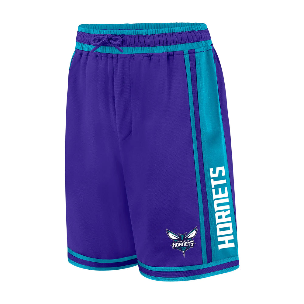 Ultra Game Men's NBA Official Super Soft Air Mesh Game Day Basketball Shorts - Classic Fit | Charlotte Hornets