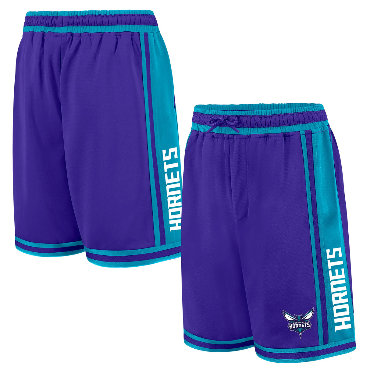 Ultra Game Men's NBA Official Super Soft Air Mesh Game Day Basketball Shorts - Classic Fit | Charlotte Hornets