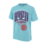 Ultra Game Men's NBA Official Hoops Short Sleeve T-Shirt | Charlotte Hornets