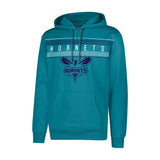 Ultra Game Men's NBA Official Super Soft Midtown Hoodie Sweatshirt | Charlotte Hornets