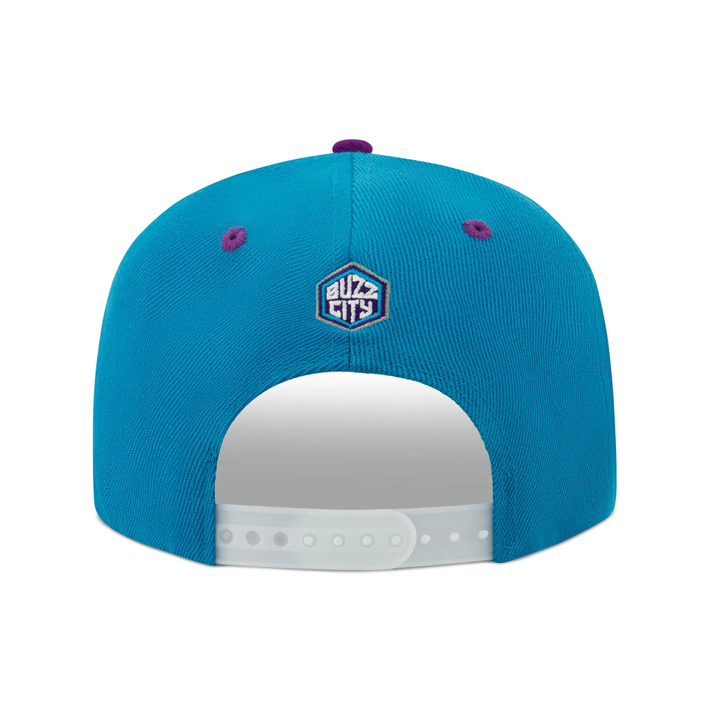 Ultra Game Men’s NBA Official Snap Back 3D Embroidered Team Logo Baseball Cap Hat | Charlotte Hornets
