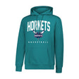 Ultra Game Men's NBA Official Super Soft Teamster Hoodie Sweatshirt | Charlotte Hornets