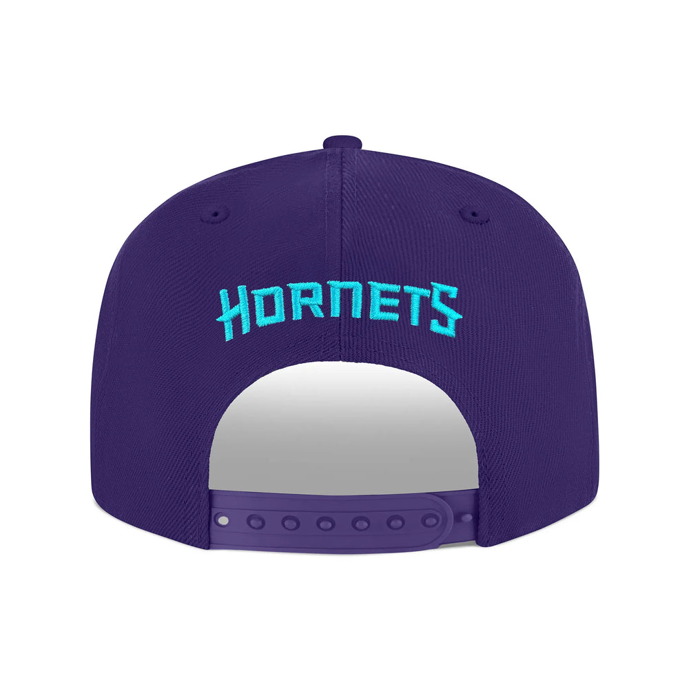 Ultra Game Men’s NBA Official Twill Snap Back Ultimate Baseball Cap Hat | Charlotte Hornets