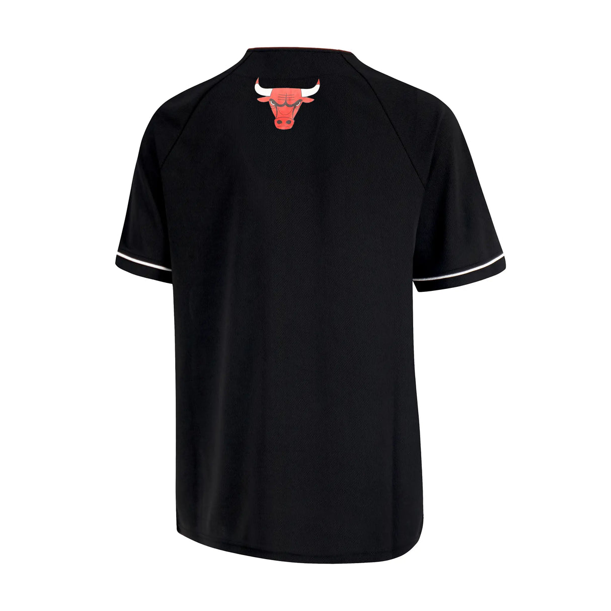 Ultra Game Men’s NBA Official Super Soft Button Down Jersey Baseball Shirt | Chicago Bulls