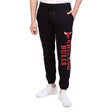 Ultra Game Men's NBA Official Super Soft Team Jogger Sweatpants | Chicago Bulls