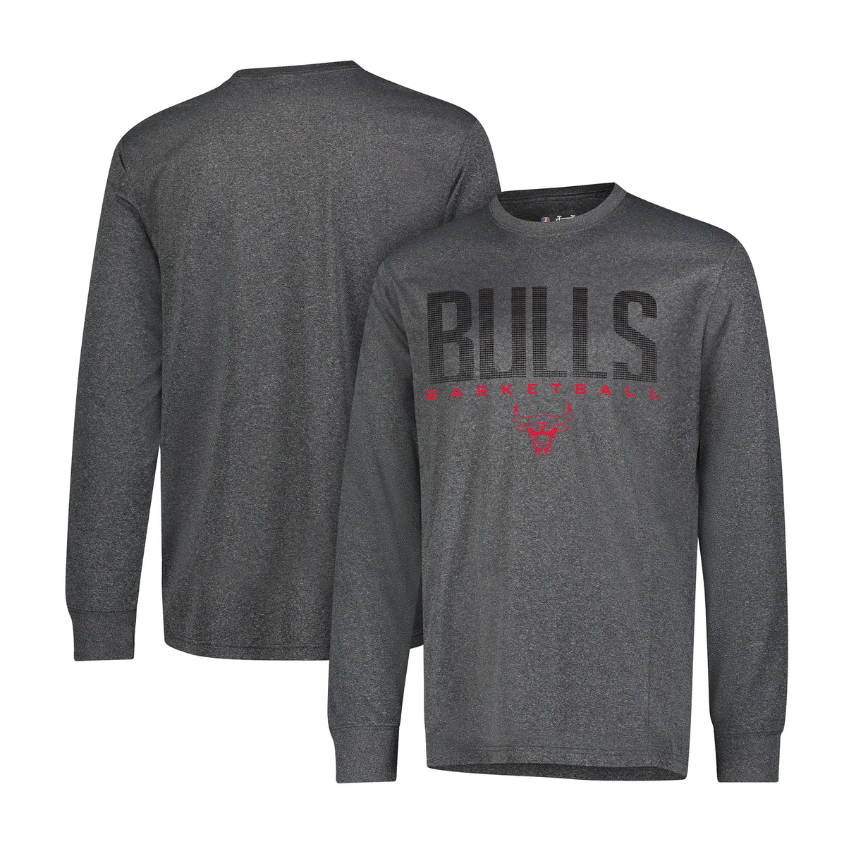 Ultra Game Men's NBA Official Super Soft Game Day Long Sleeve T-Shirt | Chicago Bulls