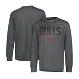 Ultra Game Men's NBA Official Super Soft Game Day Long Sleeve T-Shirt | Chicago Bulls