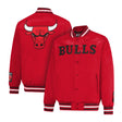 Ultra Game Mens NBA Official Smashing Records Satin Jacket | Chicago Bulls