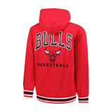 Ultra Game Men's NBA Official MVP Premium Quality Full Zip Hoodie Jacket | Chicago Bulls