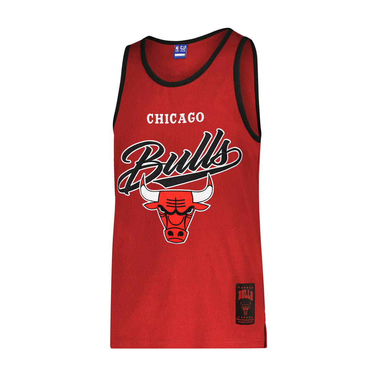Ultra Game Men's NBA Official Tank Top Mesh Sleeveless Muscle T-Shirt | Chicago Bulls