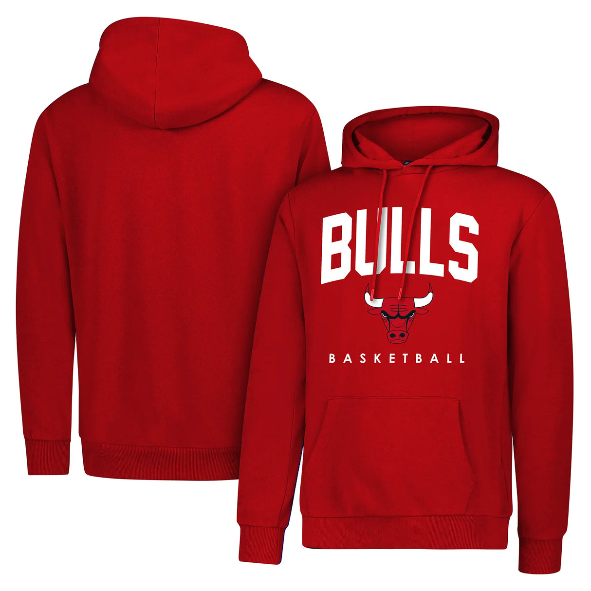 Ultra Game Men's NBA Official Super Soft Teamster Hoodie Sweatshirt | Chicago Bulls