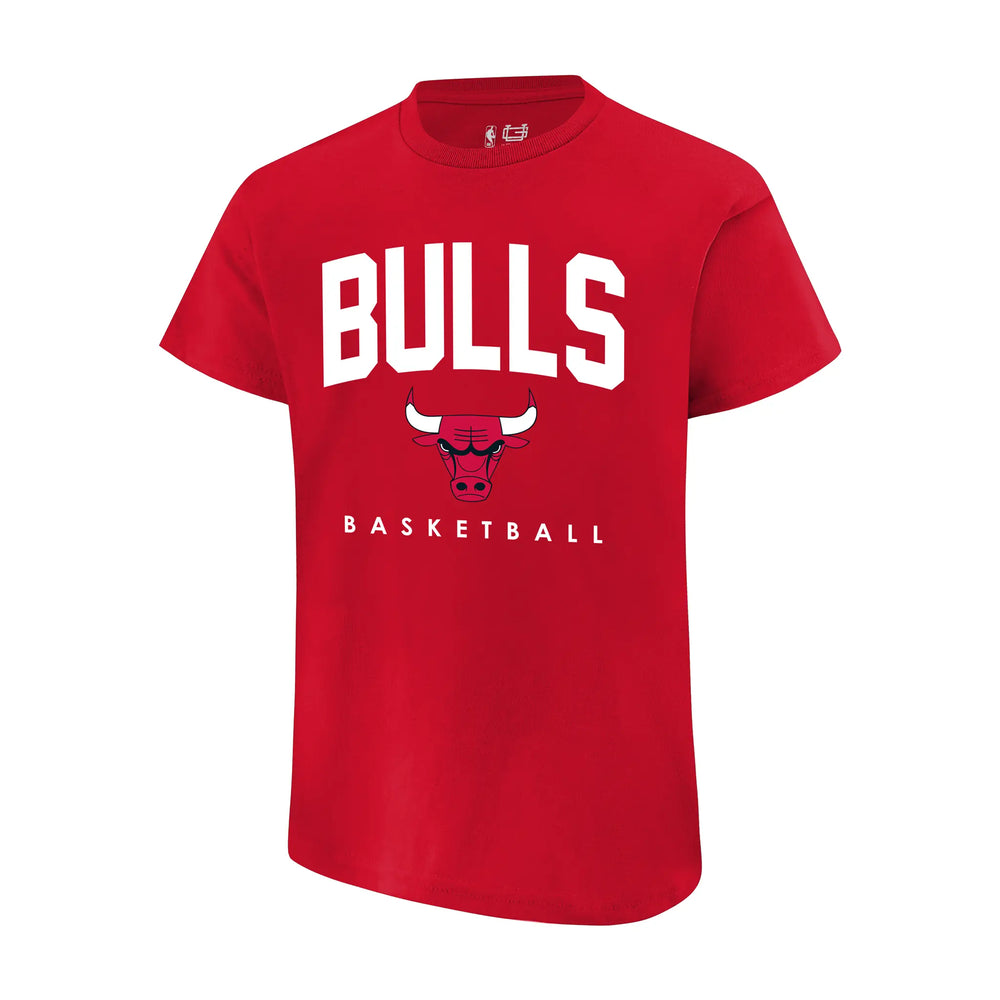 Ultra Game Men's NBA Official Super Soft Teamster Short Sleeve T-Shirt | Chicago Bulls