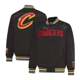 Ultra Game Mens NBA Official Smashing Records Satin Jacket | Cleveland Cavaliers