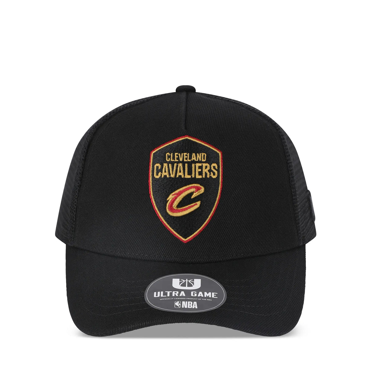 Ultra Game Men’s NBA Official Snap Back All Around The World Trucker Baseball Cap Hat | Cleveland Cavaliers