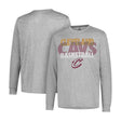 Ultra Game Men’s NBA Official Super Soft Supreme Long Sleeve T-Shirt | Cleveland Cavaliers