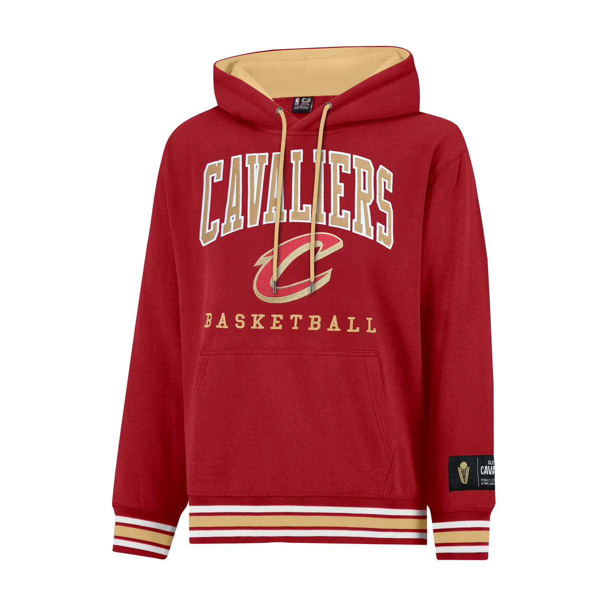 Ultra Game Mens NBA Official Premium Quality MVP Hoodie Sweatshirt | Cleveland Cavaliers