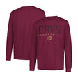Ultra Game Men's NBA Official Super Soft Game Day Long Sleeve T-Shirt | Cleveland Cavaliers
