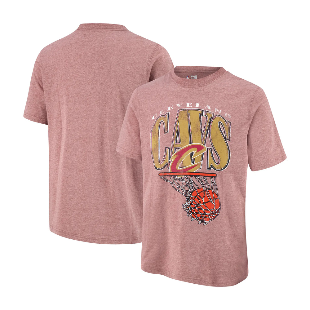 Ultra Game Men's NBA Official Hoops Short Sleeve T-Shirt | Cleveland Cavaliers