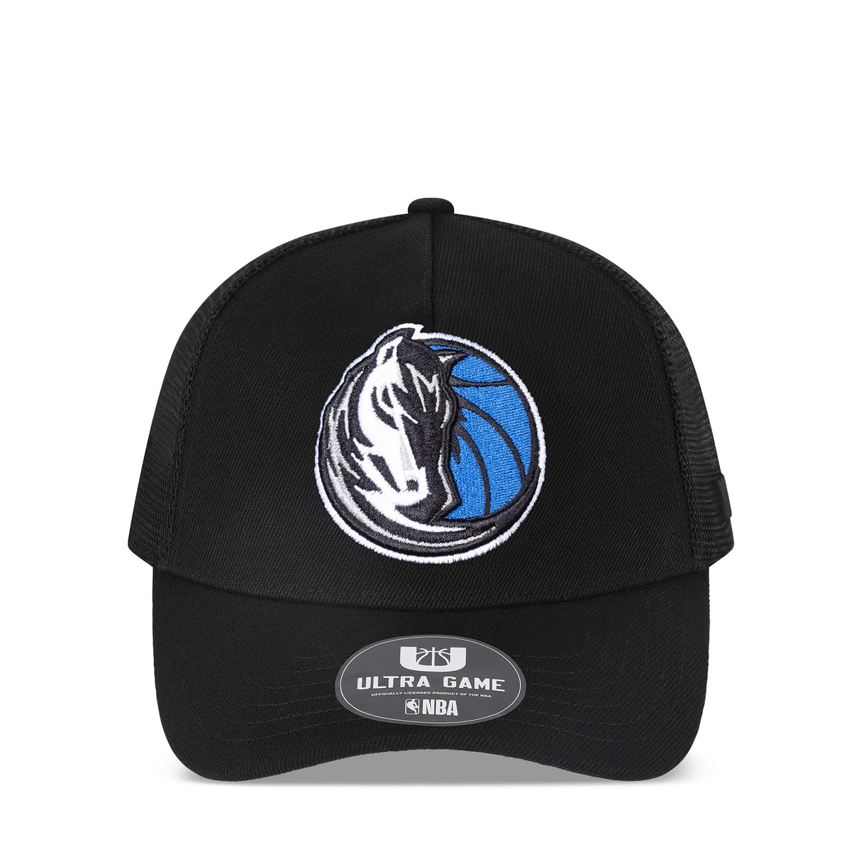 Ultra Game Men’s NBA Official Snap Back All Around The World Trucker Baseball Cap Hat | Dallas Mavericks