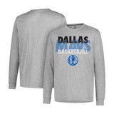 Ultra Game Men’s NBA Official Super Soft Supreme Long Sleeve T-Shirt | Dallas Mavericks