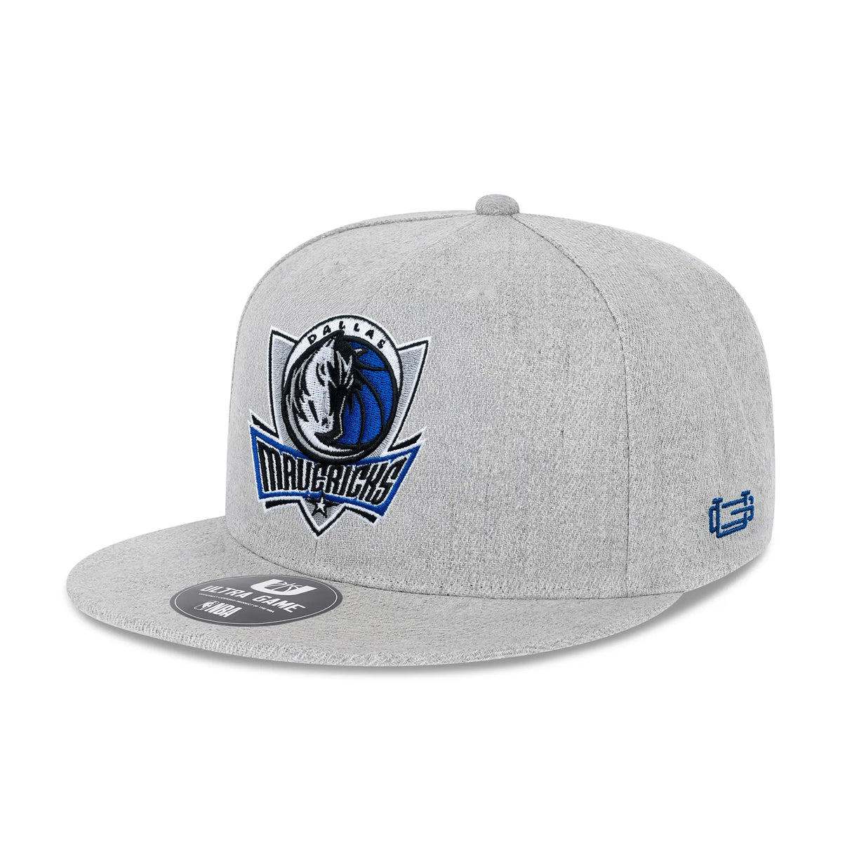Ultra Game Men's NBA Official Twill Snap Back Ultimate Baseball Cap Hat | Dallas Mavericks