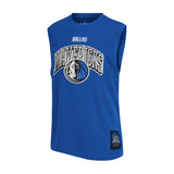 Ultra Game Men's NBA Official Sleeveless Players Mesh Tank Top Muscle T-Shirt | Dallas Mavericks - Luka Doncic