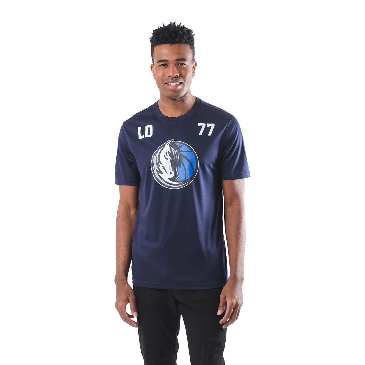 Ultra Game Men’s NBA Official Super Soft Players T-Shirt | Dallas Mavericks - Luka Doncic