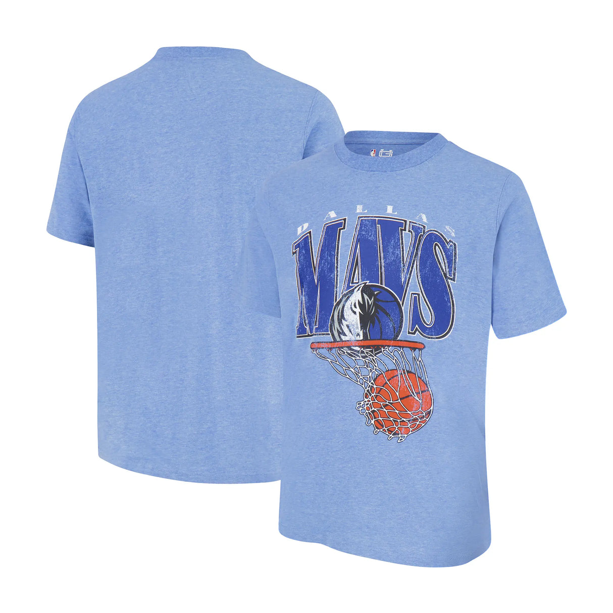 Ultra Game Men's NBA Official Hoops Short Sleeve T-Shirt | Dallas Mavericks