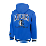 Ultra Game Men's NBA Official MVP Premium Quality Full Zip Hoodie Jacket | Dallas Mavericks