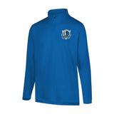Ultra Game Men's NBA Official Super Soft Quarter Zip Long Sleeve T-Shirt | Dallas Mavericks