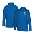 Ultra Game Men's NBA Official Super Soft Quarter Zip Long Sleeve T-Shirt | Dallas Mavericks