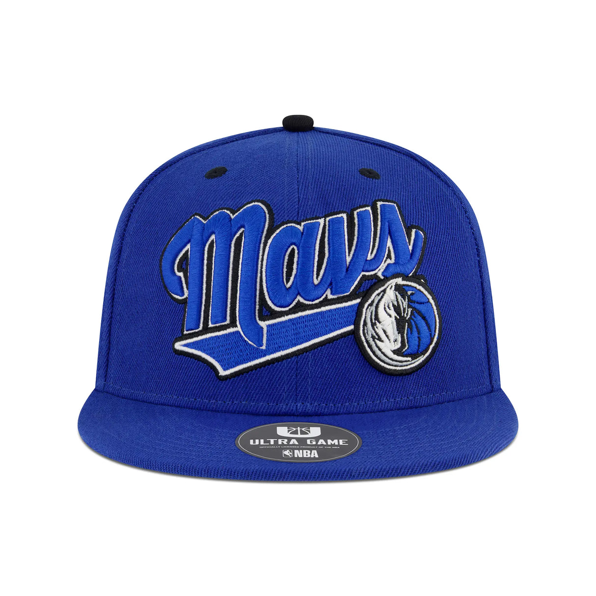 Ultra Game Men’s NBA Official Snap Back 3D Embroidered Team Logo Baseball Cap Hat | Dallas Mavericks