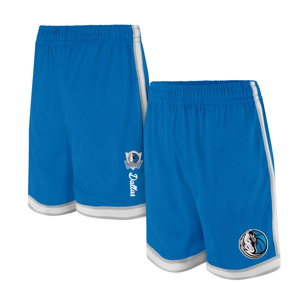 Ultra Game Men's NBA Official Supremely Soft Air Mesh Basketball Shorts - Classic Fit | Dallas Mavericks