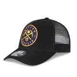 Ultra Game Men’s NBA Official Snap Back All Around The World Trucker Baseball Cap Hat | Denver Nuggets