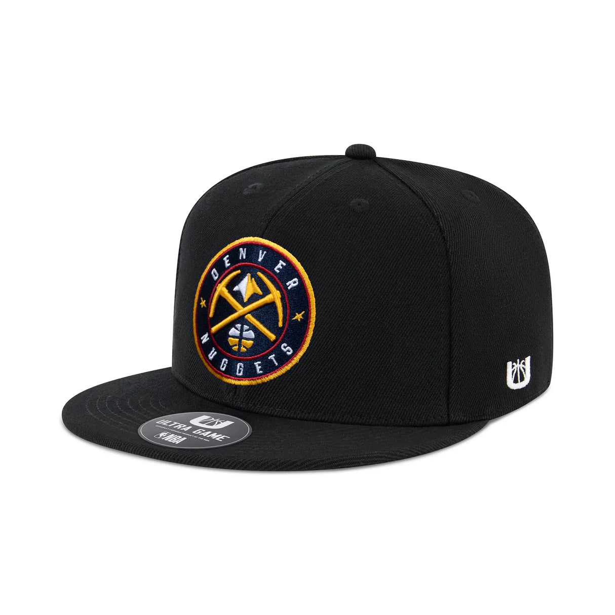 Ultra Game Men’s NBA Official Twill Snap Back Ultimate Baseball Cap Hat | Denver Nuggets