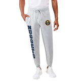 Ultra Game Men's NBA Official Super Soft Team Jogger Sweatpants | Denver Nuggets