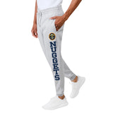Ultra Game Men's NBA Official Super Soft Team Jogger Sweatpants | Denver Nuggets